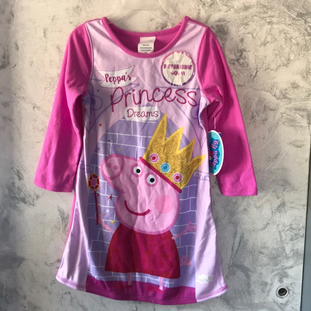 New Peppa Pig Fleece Nightgown